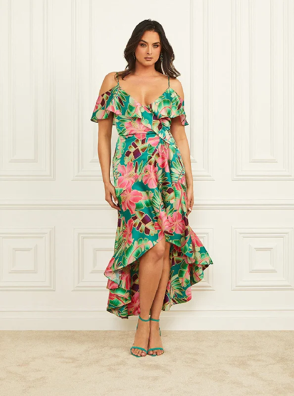Cozy Dress Marciano Paradiso Wrap Midi Dress