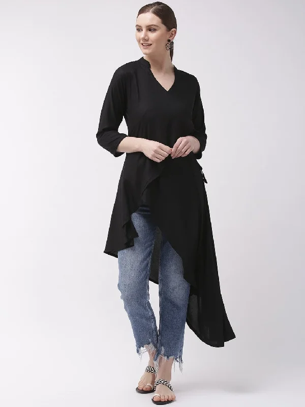 Cozy Fit Women's Black Pin Dot - InWeave