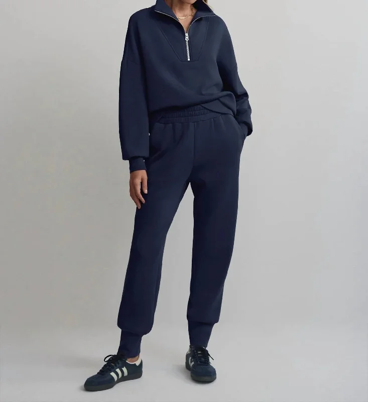 Fashion Must-have Slim Cuff Pant 25 In Blue Nights