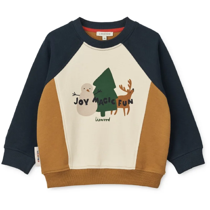 Simple Comfort LieWood Holiday Friends / Sandy Aude Placement Sweaters