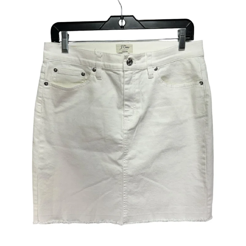 Design Must-have Skirt Mini & Short By J. Crew In White, Size: 8P