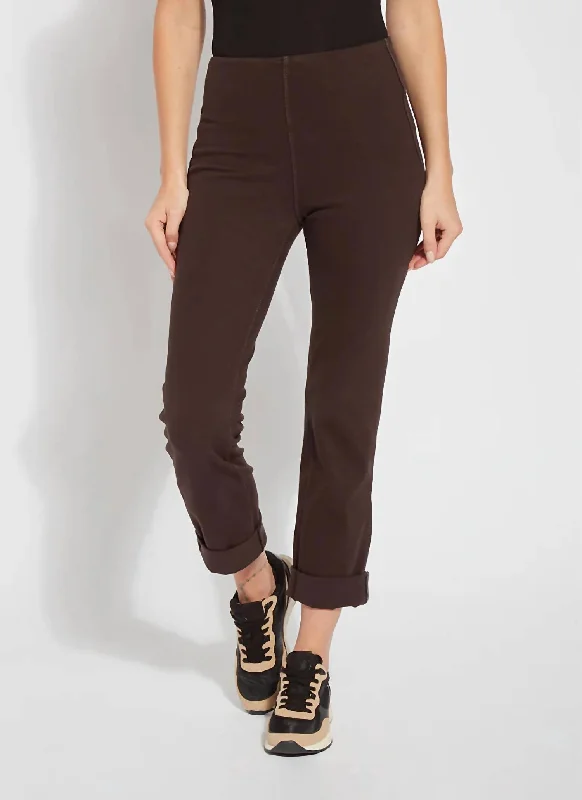 Timeless Comfort Boyfriend Denim Jean In Double Espresso