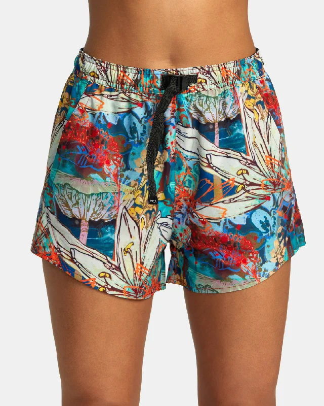 Lounge Chic Sage VA Essential Yogger 12 Shorts - Jade
