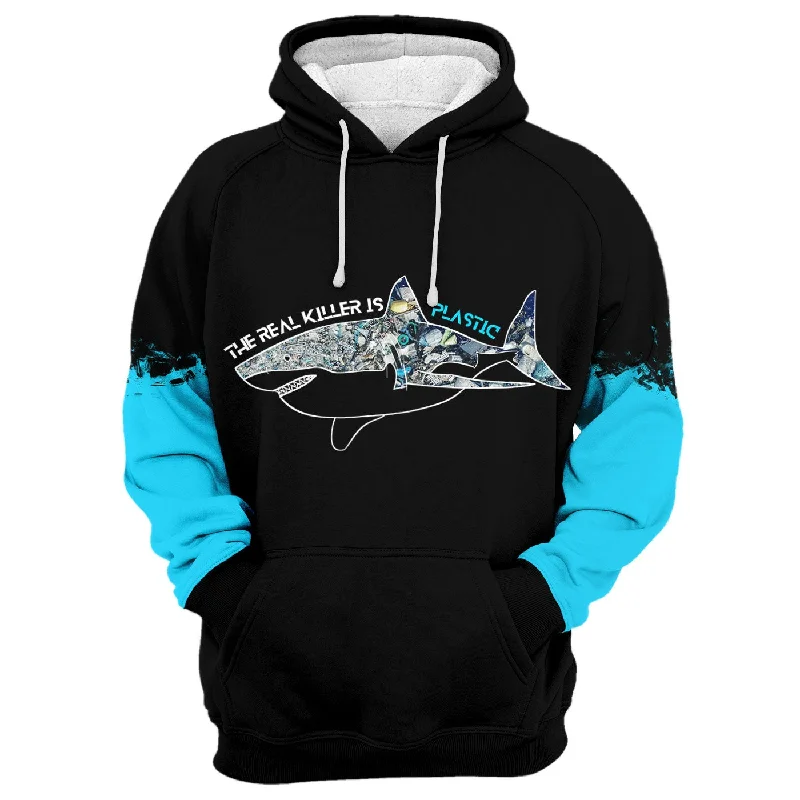 Stylish Ease Plastic Killer Hoodie