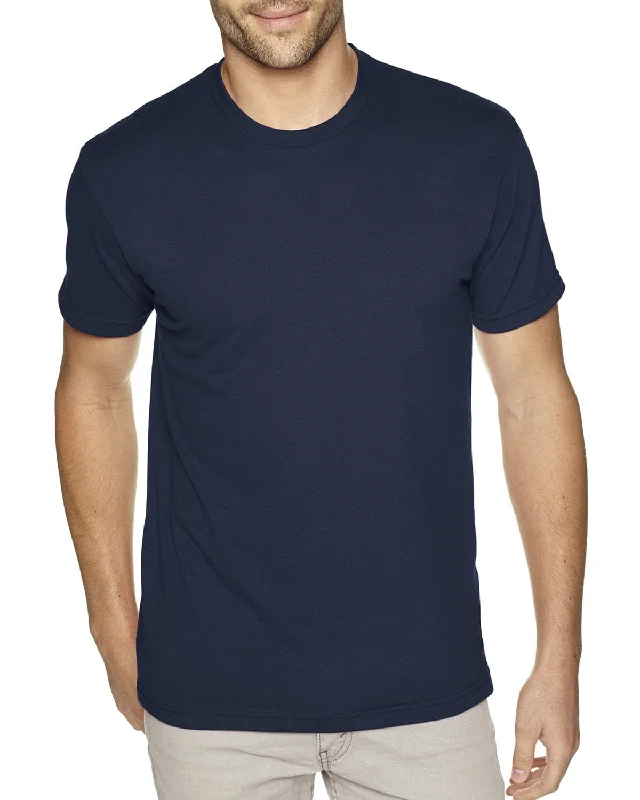 Basic Comfort Next Level Mens Sueded T-Shirt | Midnight Navy