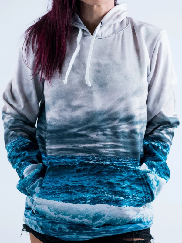 Light Comfort Stormy Ocean Unisex Hoodie