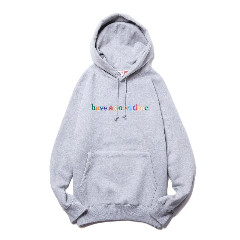 Trends Colorful Side Logo Pullover Hoodie