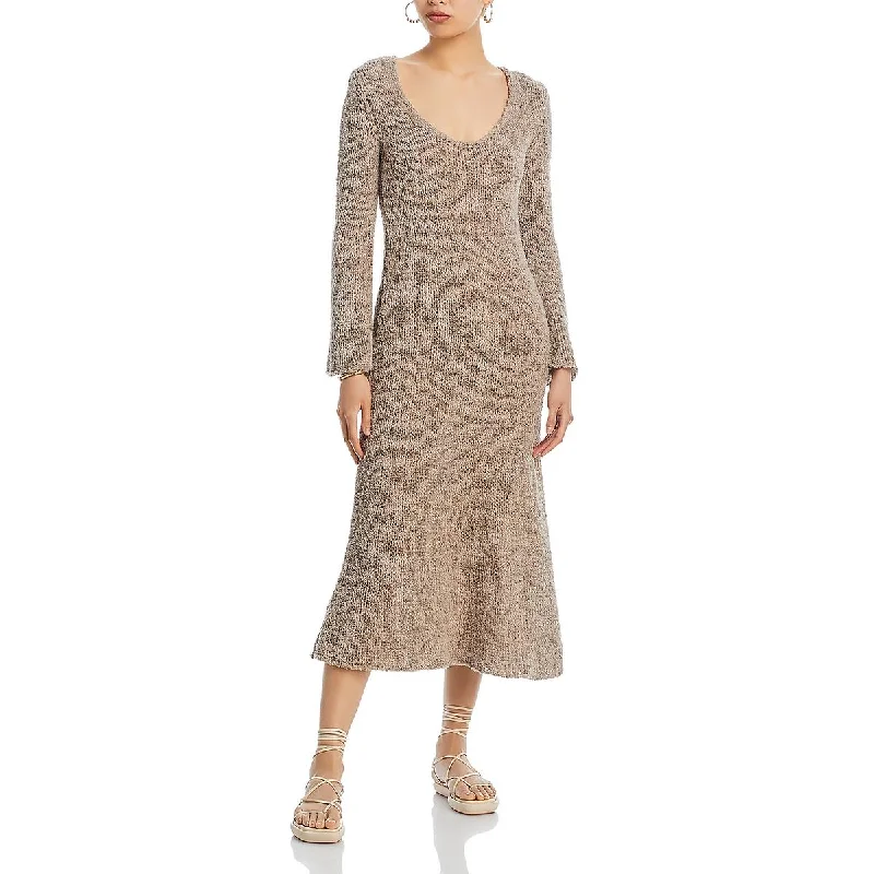 Exclusive Customization By Malene Birger Womens Paige Scoop Neck Long Maxi Dress