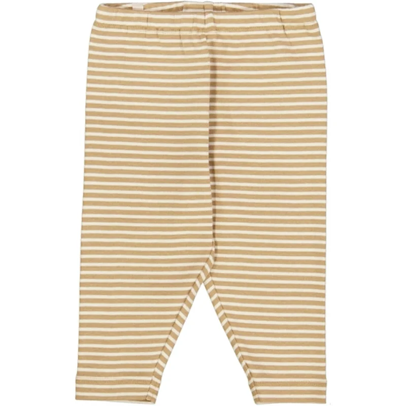 Basic Comfort Wheat Cappuccino Stripe Silas Jersey Leggings