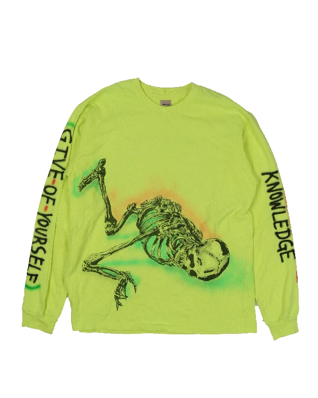 Soft Touch Wes Lang Skeleton Long-Sleeve T-Shirt