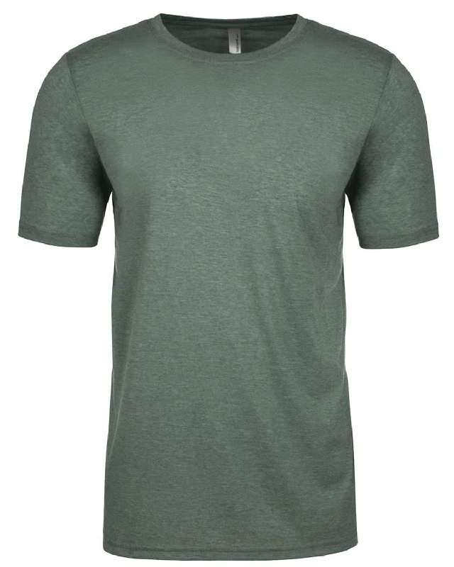Casual Chic Wear Next Level Mens Poly/Cotton Short Sleeve Crew T-Shirt | Royal Pine