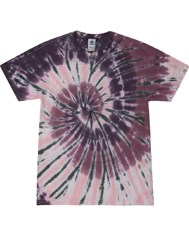 Summer Comfort Tie-Dye 100% Cotton Tie-Dyed T-Shirt | Cherry Cola