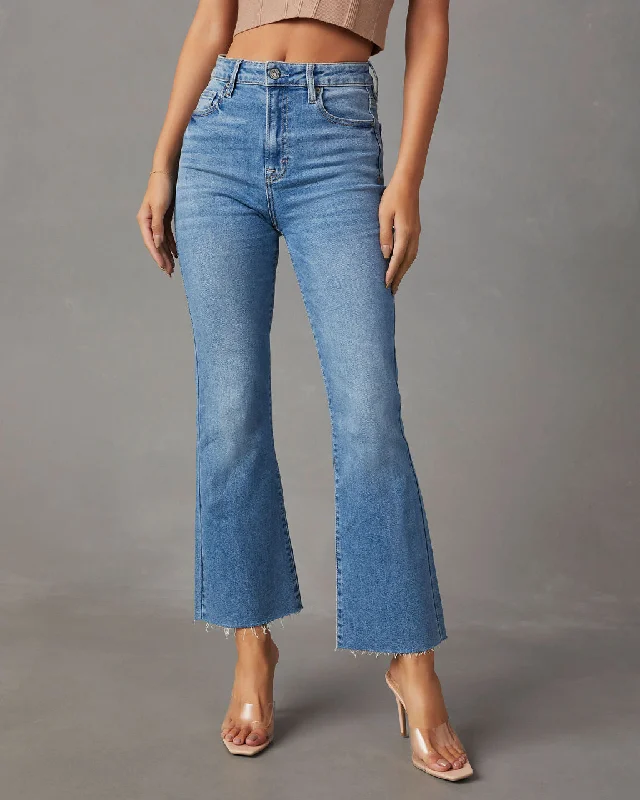 Effortless Wear Derita High Rise Straight Leg Jeans