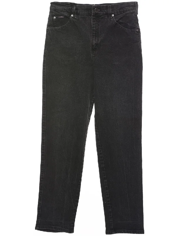 Soft Fabrics High Waist Tapered Jeans - W29 L29