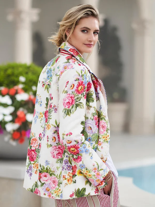 Stylish Ease Gesine Reversible Linen Jacket
