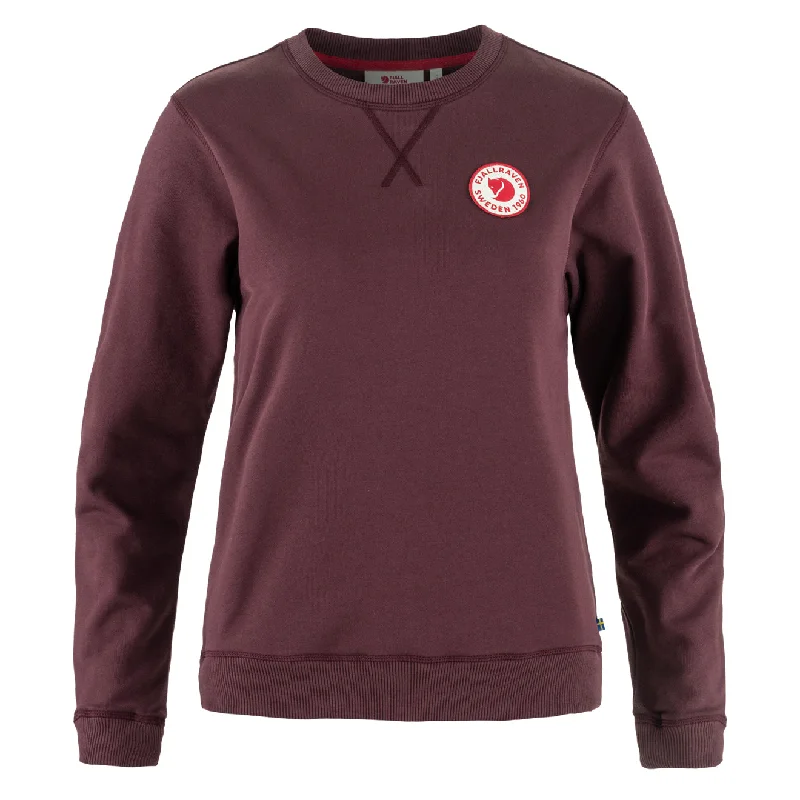 All-Day Comfort Fjallraven Womens 1960 Logo Badge Sweater Port