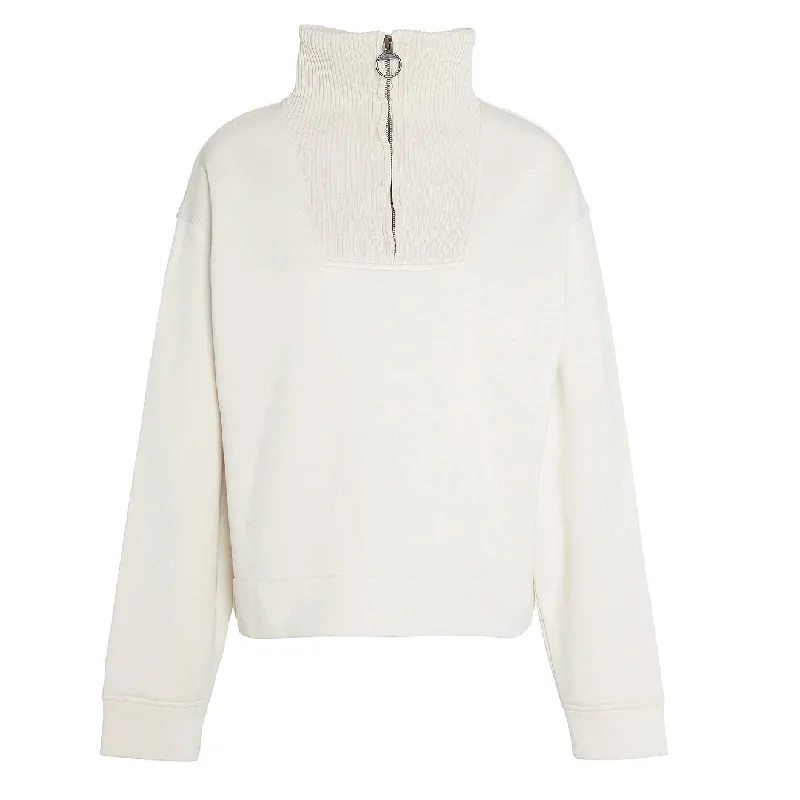 Versatile Wear Barbour Womens Fleur Sweatshirt Ecru