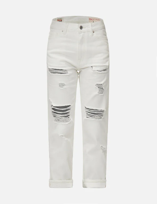 Urban Chic Camouflage Kamon Embroidered Relax Fit Jeans