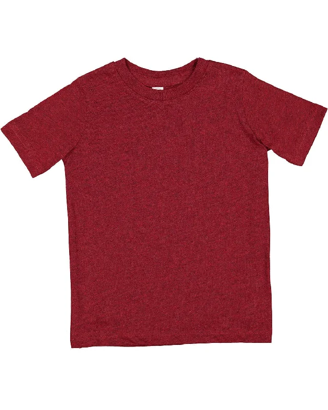Soft Fabrics Rabbit Skins Toddler Fine Jersey T-Shirt | Cardinal Blkout