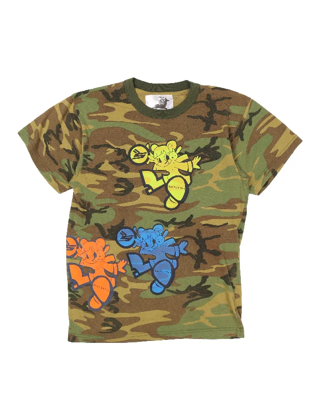 Cozy Vibes Born From Pain Camouflage T-Shirt