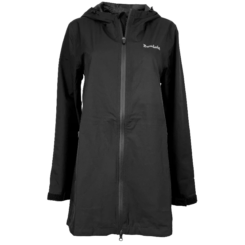 Fashionable Ease Women's Atlantic Rain Shell Jacket from Charles River