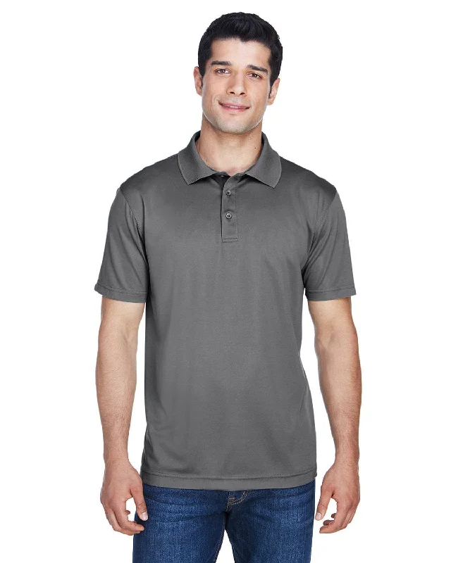 Elegant Wear Harriton Polytech Polo Shirt | Charcoal