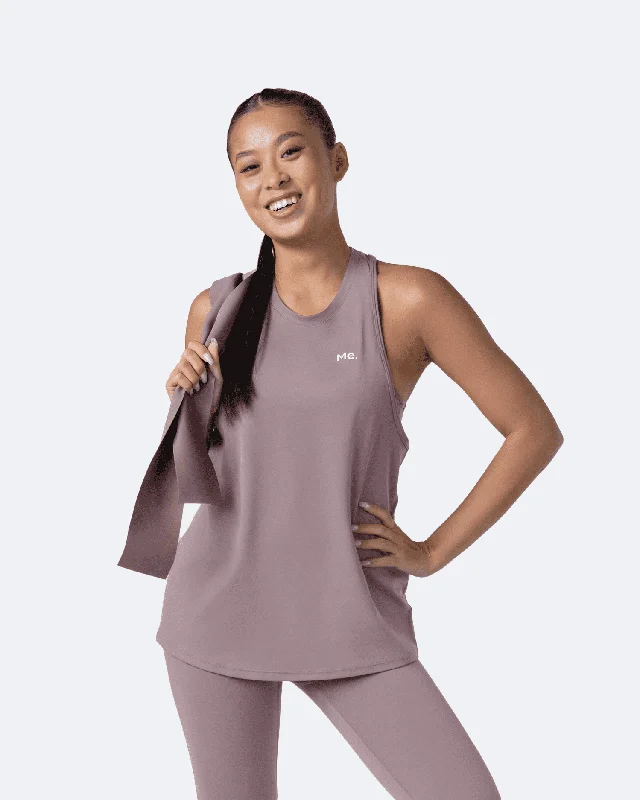 Effortless Comfort Dusty Pink Tank Top