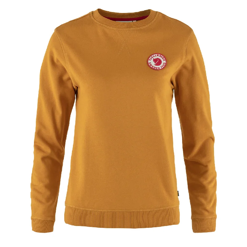 Advanced Design Fjallraven Womens 1960 Logo Badge Sweater Acorn