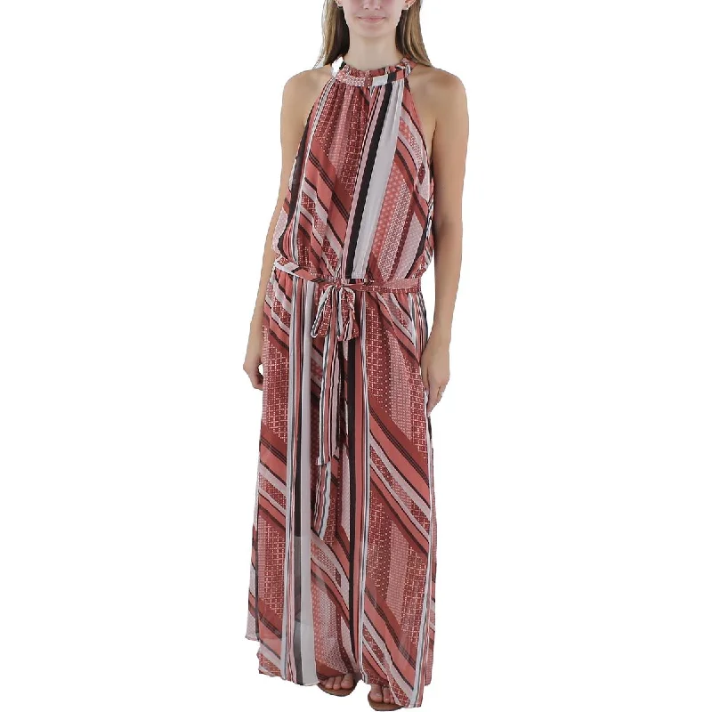 Relaxed Dresses City Chic Womens Printed Chiffon Maxi Dress
