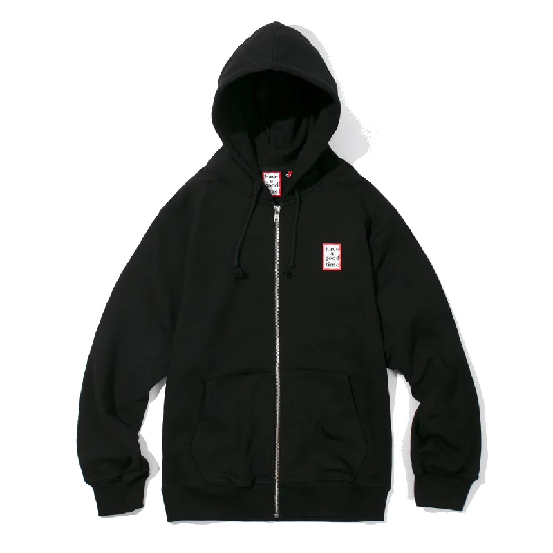 Comfortable Fashion Mini Frame Zip-Up Hoodie