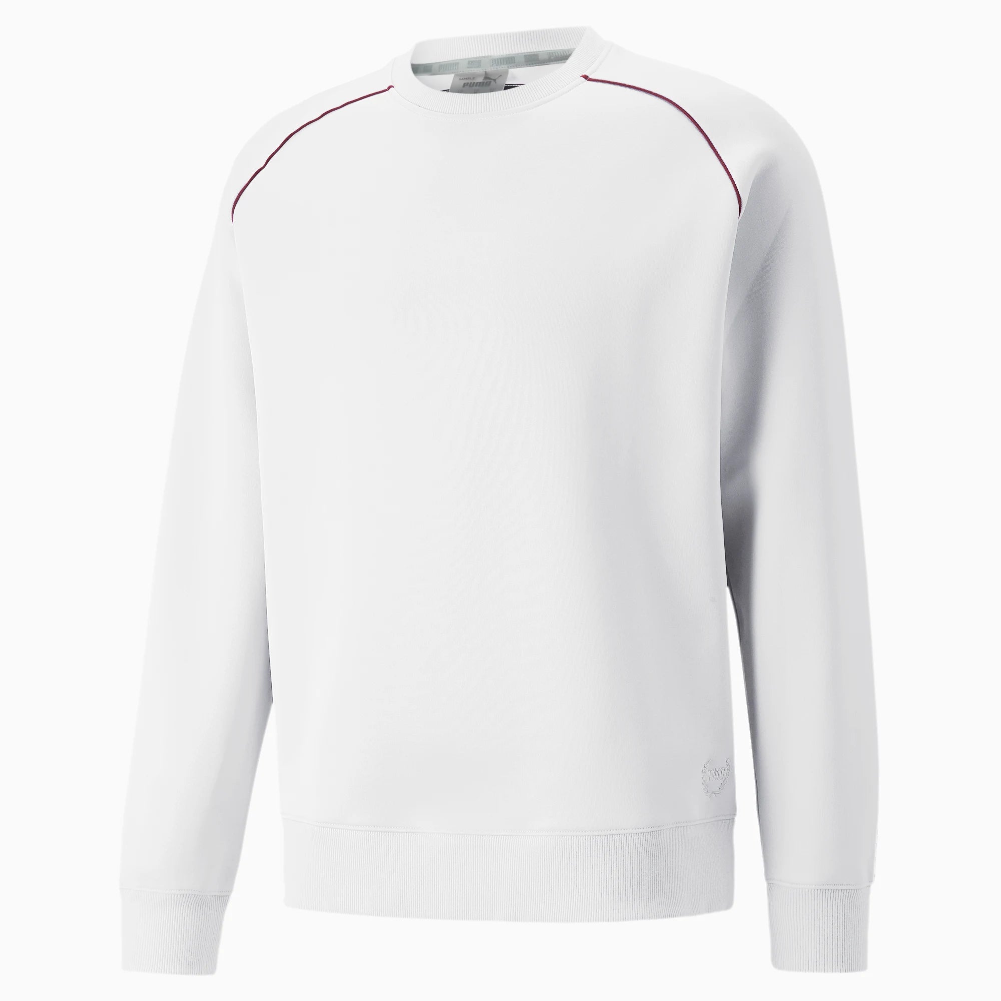 Classic Choice PUMA x TMC Status Symbol Crewneck Sweatshirt - White/Burgundy