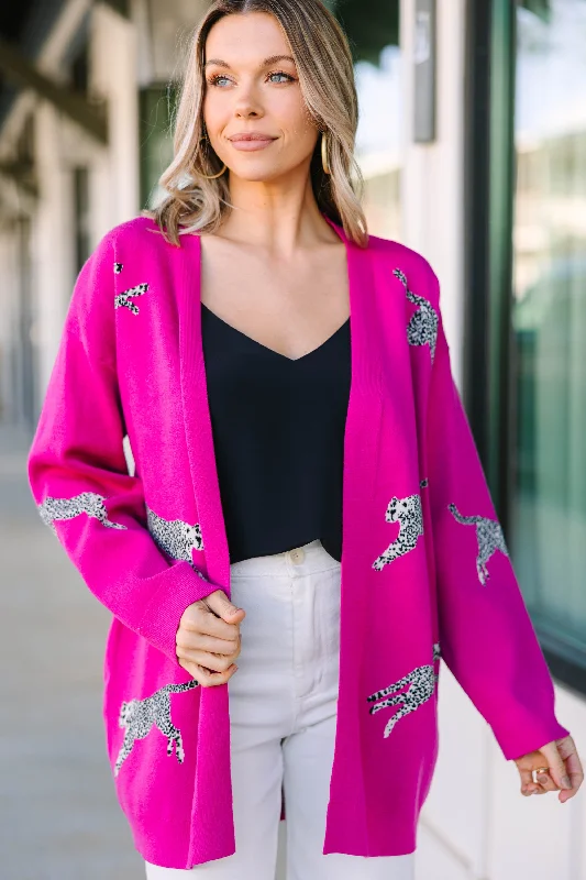 Easy Fashion Quick Decisions hot Pink Cheetah