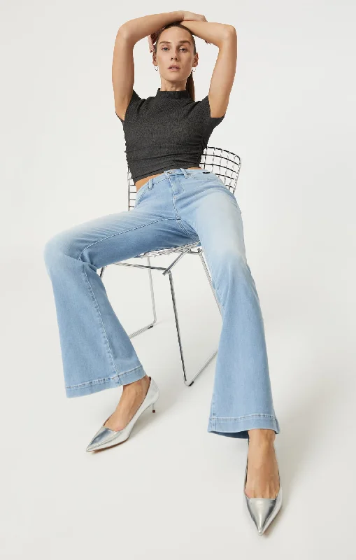 Relaxed Style SYDNEY FLARE IN BLEACH FEATHER BLUE