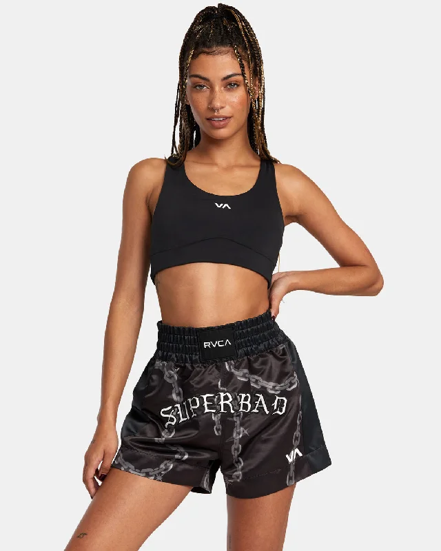 Soft Touch Seniesa Boxing Boxing Shorts - Black