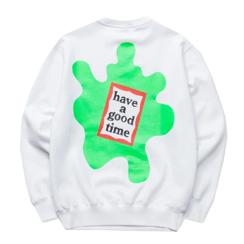 Luxe Comfort Amoeba Frame Crewneck