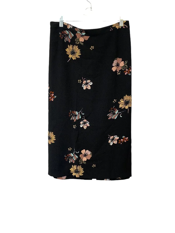 Simple Elegance Skirt Maxi By Who What Wear In Floral Print, Size: 24w