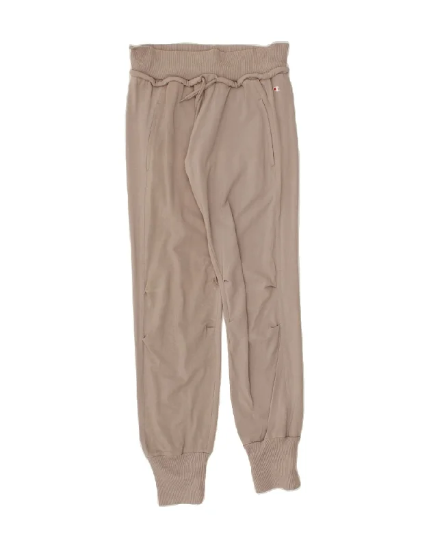 Exquisite Craftsmanship CHAMPION Womens Tracksuit Trousers Joggers UK 8 Small Grey