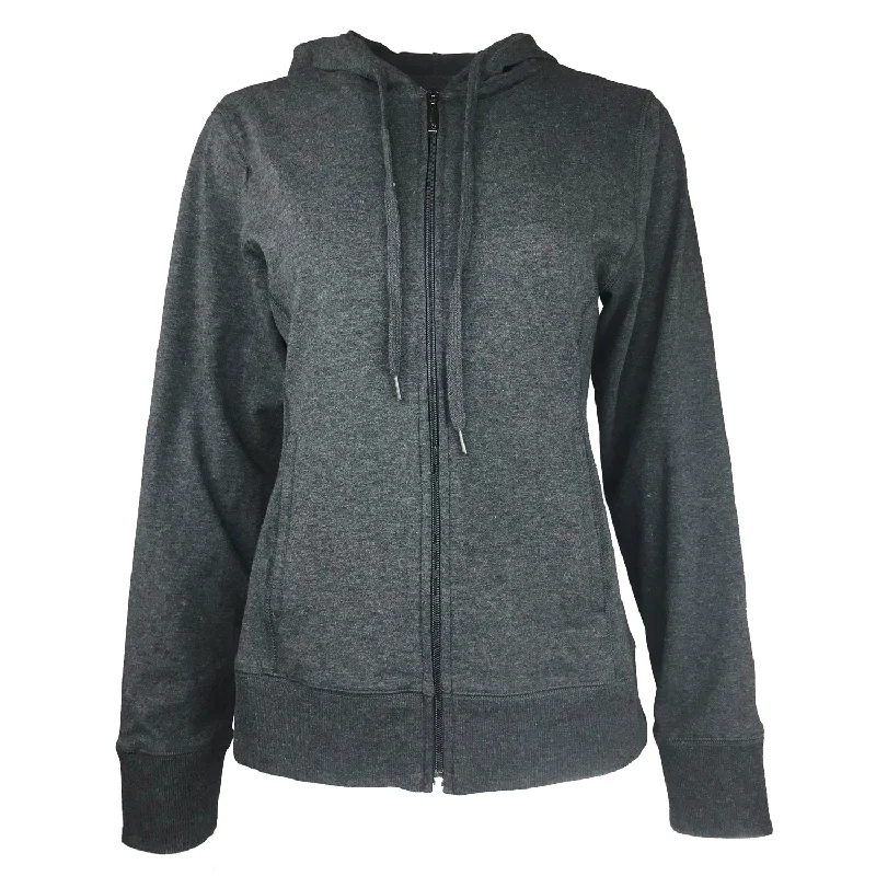 Design Must-have Women's Zipped Heather Hoodie WM1820