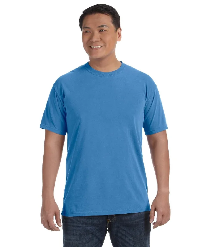 Breezy Style Comfort Colors Ringspun Garment-Dyed T-Shirt | Royal Caribe