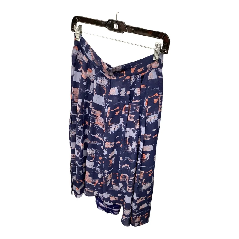 Casual Chic Skirt Maxi By Hd In Paris In Blue & Grey, Size: 6