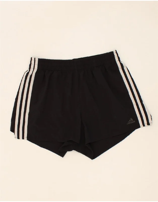 Lounge Wear ADIDAS Womens Sport Shorts UK 8/10 Small Black