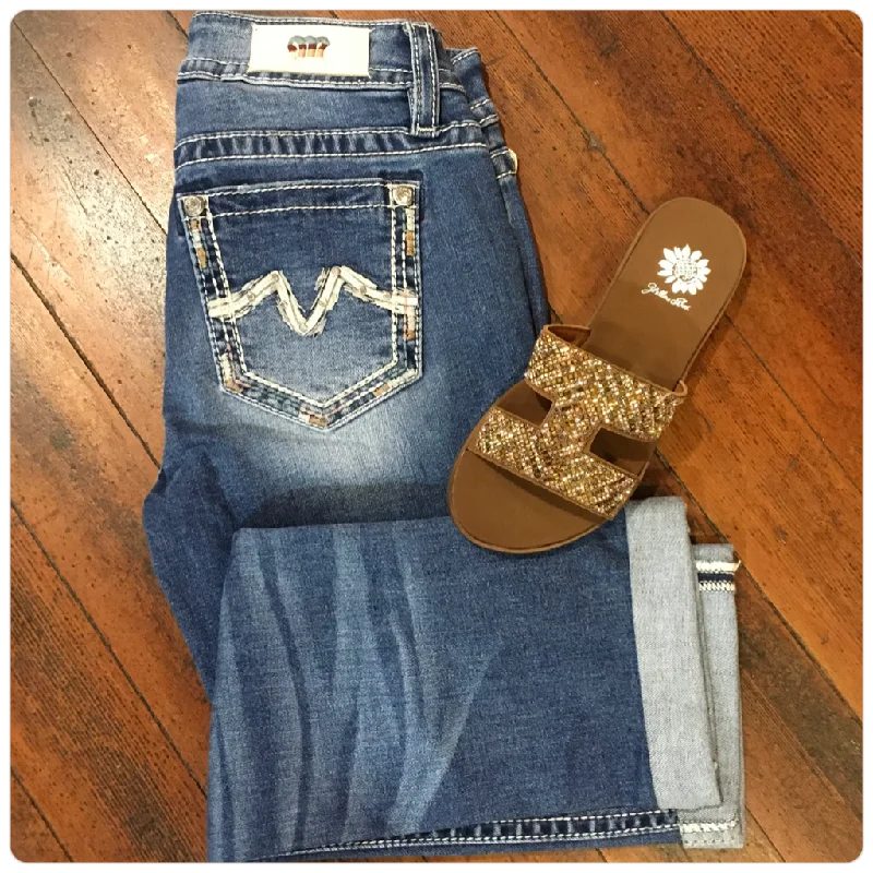 All-Day Comfort Miss Me M Pocket Mid Rise Capri