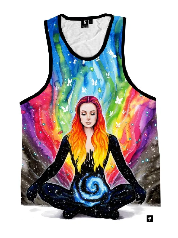 Soft Looks Meditation Unisex Tank Top