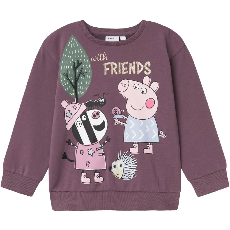Stylish Ease Name It Arctic Dusk Ordi Peppa Pig Regular Sweatshirt