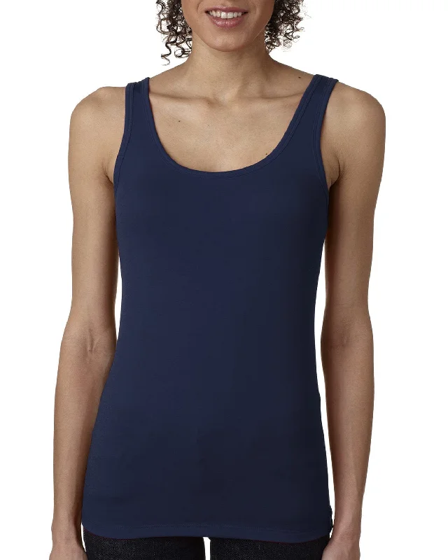 Comfortable Fashion Next Level Ladies Jersey Tank Top | Midnight Navy