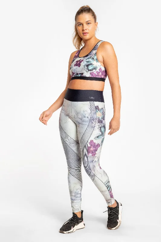 Layered Style Landscape Legging