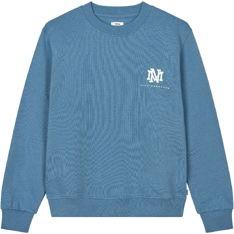 Cozy Vibes Mads Nørgaard Captain`s Blue Light Organic Solo Sweatshirt
