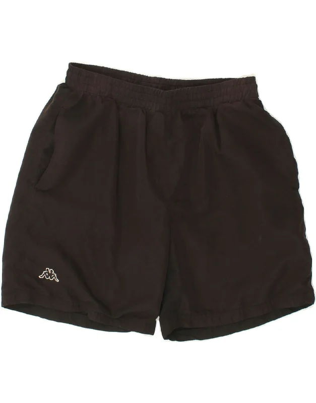 Cozy Outerwear KAPPA Womens Sport Shorts UK 14 Large Black