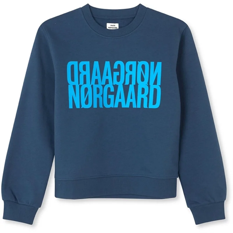 Timeless Comfort Mads Nørgaard Organic Sweat Talinka Sweatshirt Sargasso Sea