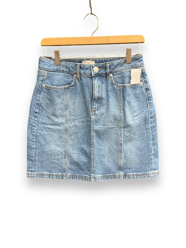 Fashion Must-have Skirt Mini & Short By Loft In Blue, Size: 2